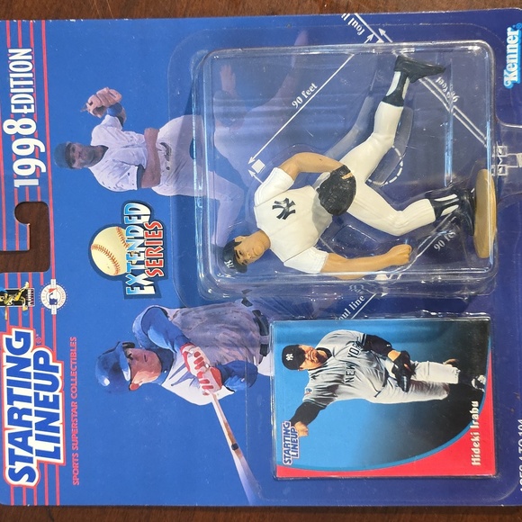 Starting Lineup Other - 1998 Starting Lineup Extended Series Figure- Hideki Irabu